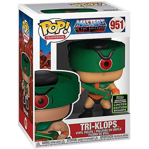 Masters of the Universe Tri Klops ECCC 2020 Exclusive Pop