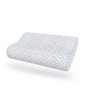 ProSleep Cool Comfort Memory Foam Contour Bed Pillow， Oversized