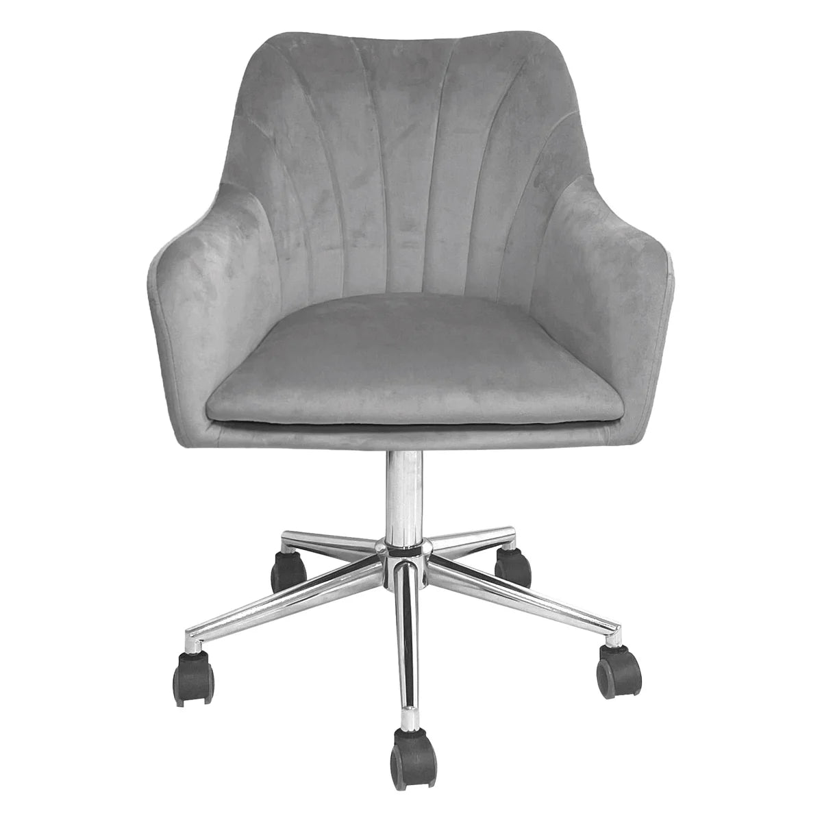 IVFC-IPS222-BLKV | Sadie Swivel Vanity Chair