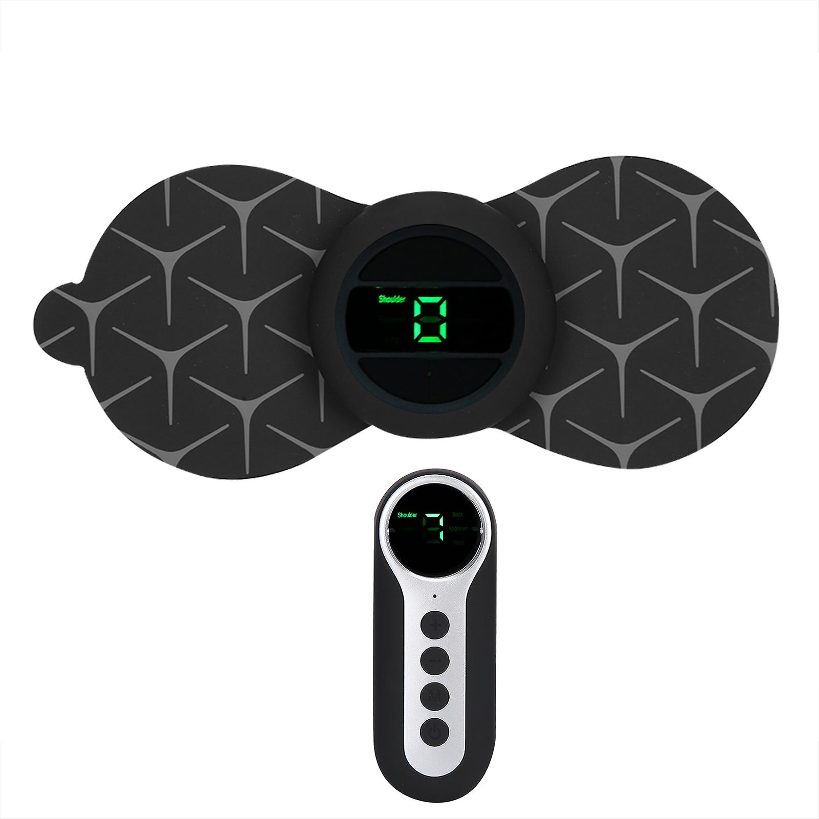 Mini Ems Massager Wireless Portable Rechargeable Massager Patch Sticker With Remote Control