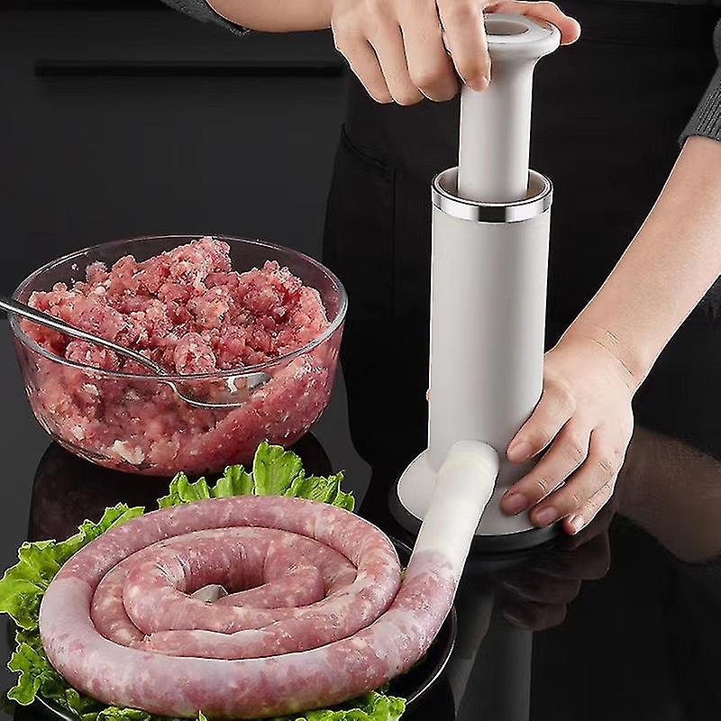 Kitchen Tools Sausage Enemator New Small Manual Sausage Meat Balls Shrimp Slide Making Artifact 22.5 * 9.5cm Pxcl