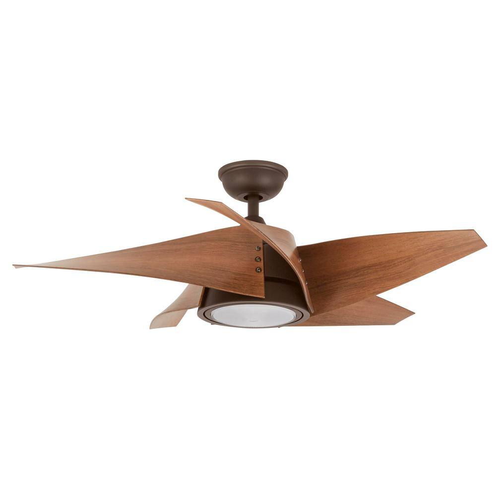 Home Decorators Collection Broughton 42 in. LED Espresso Bronze Ceiling Fan with Remote Control YG671-EB