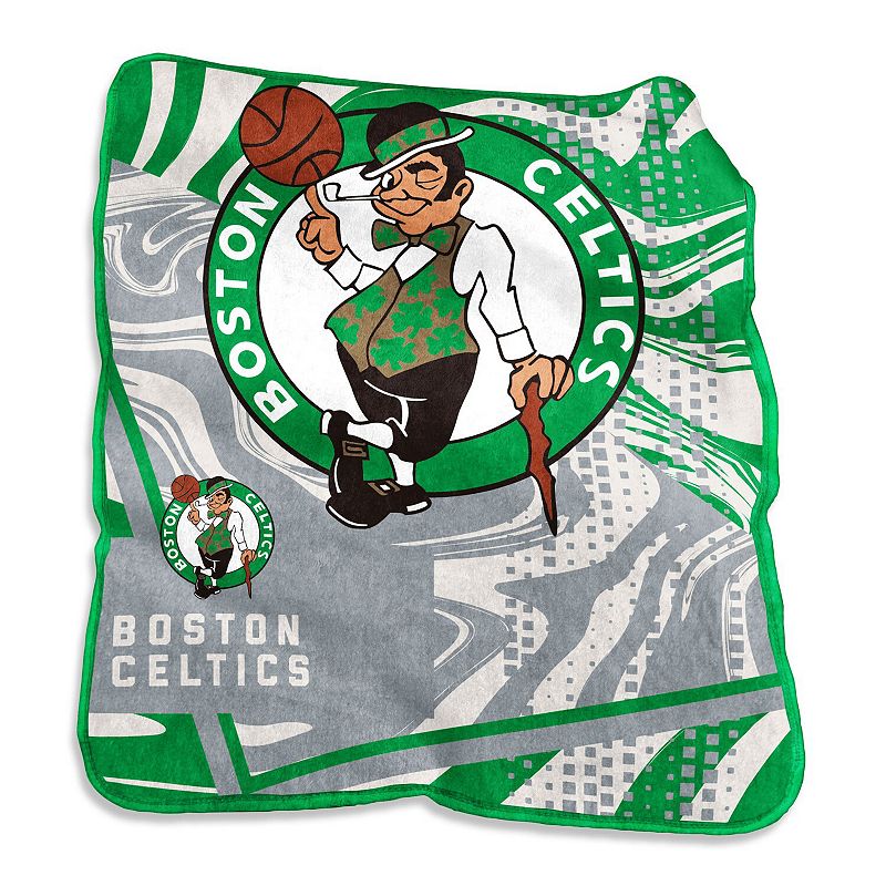 Boston Celtics 50 x 60 Swirl Raschel Throw Blanket