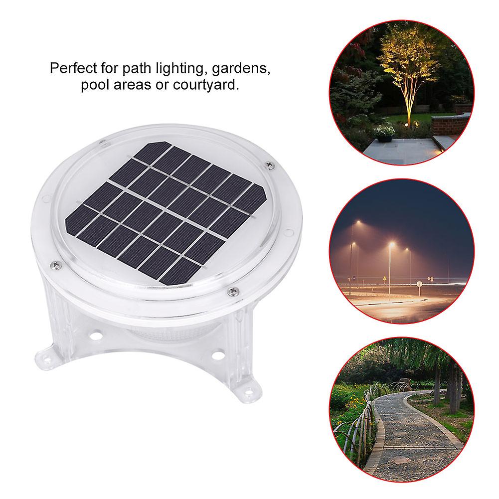 Solar Powered Led Light Lamp For Garden Path Courtyard