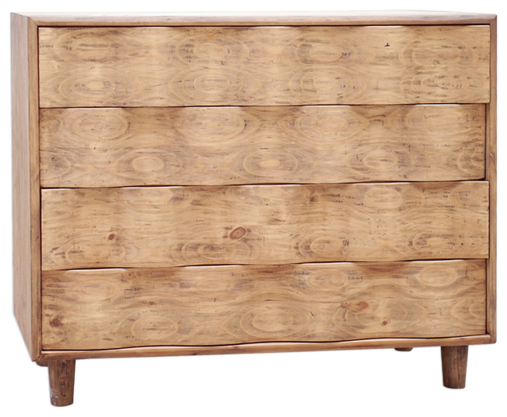 Uttermost Crawford Light Oak Accent Chest   Modern   Accent Chests And Cabinets   by Zin Home  Houzz