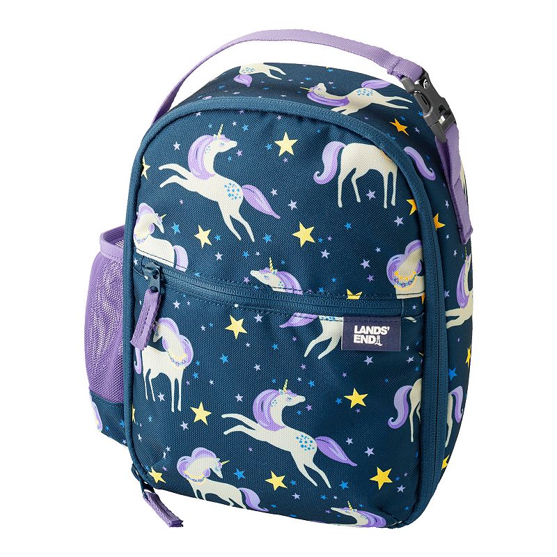 Kids Lands' End Insulated Soft Sided Lunch Box