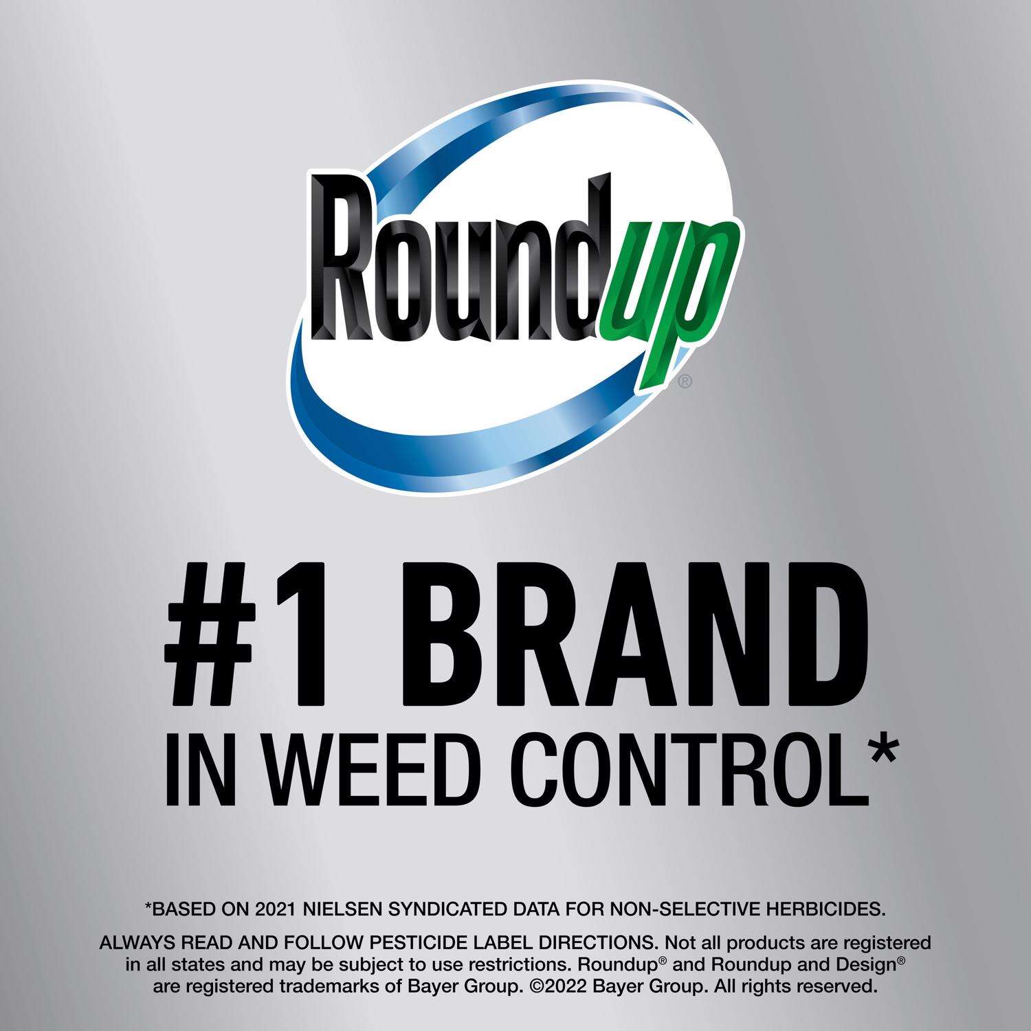 Roundup Weed and Grass Killer RTU Liquid 1.33 gal