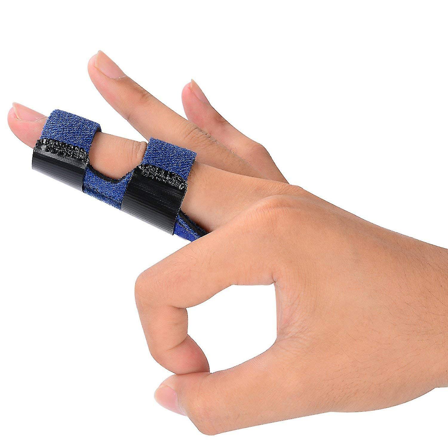 Finger Splint 2 Pieces Finger Support Bracket Trigger Finger Splint Finger Straightener Finger Stabilizer