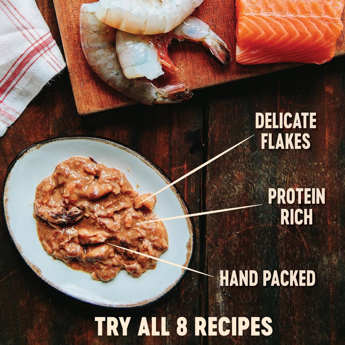 Wellness CORE Signature Selects Flaked Skipjack Tuna and Shrimp Entree in Broth Grain-Free Canned Cat Food