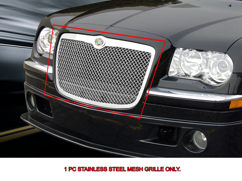 Fedar Wire Mesh Grille Insert For 05-10 Chrysler 300/300C