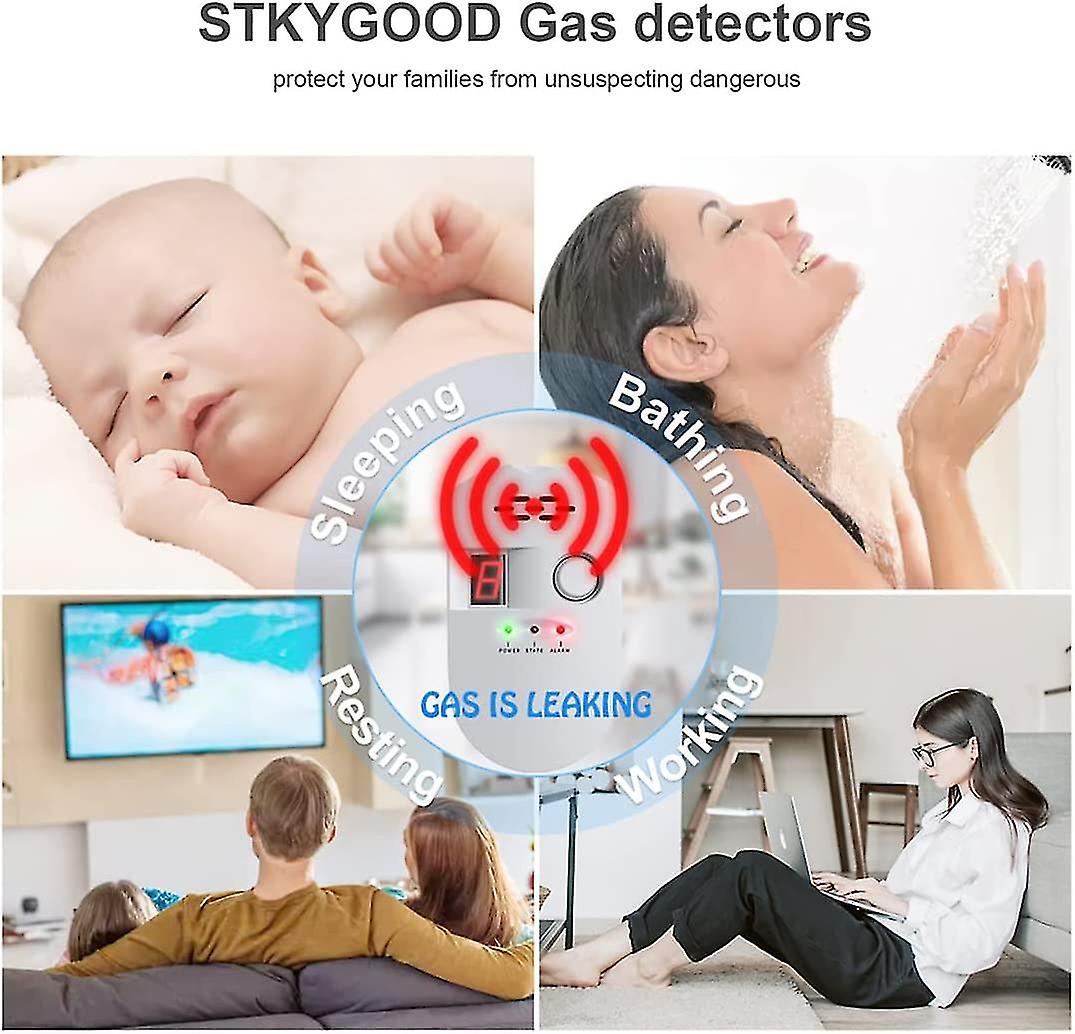 Digital Natural Gas Detector Lpg Lng Natural Coal Leak Detection