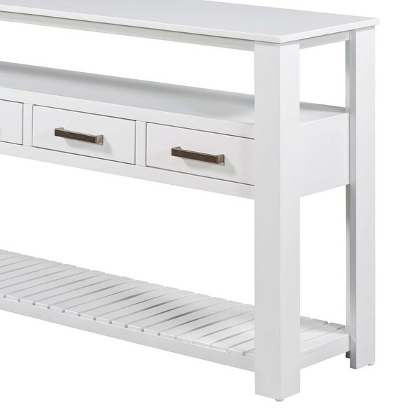 62.2'' Modern Console Table Sofa Table