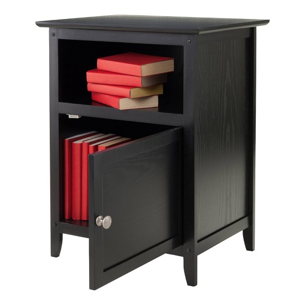 End Table Black Winsome