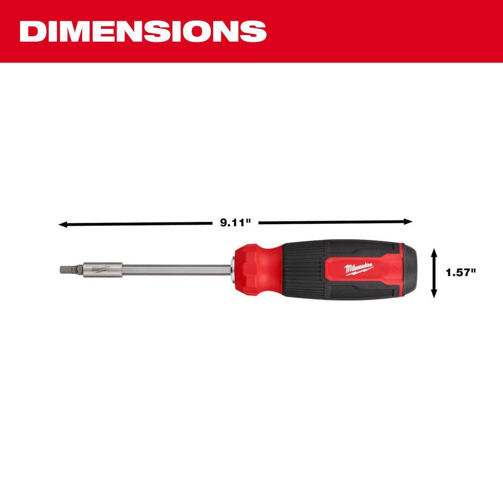 MW 14-In-1 Hex Multi-Bit Screwdriver 48-22-2908