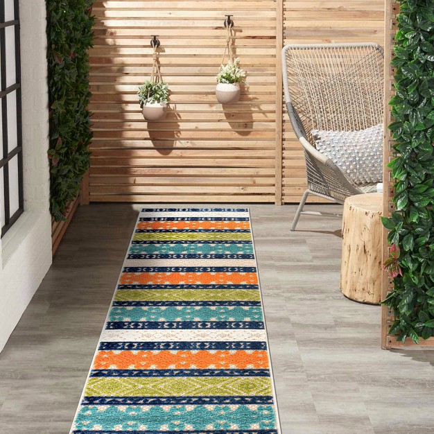 World Rug Gallery Vienna Bohemian Indoor outdoor Area Rug