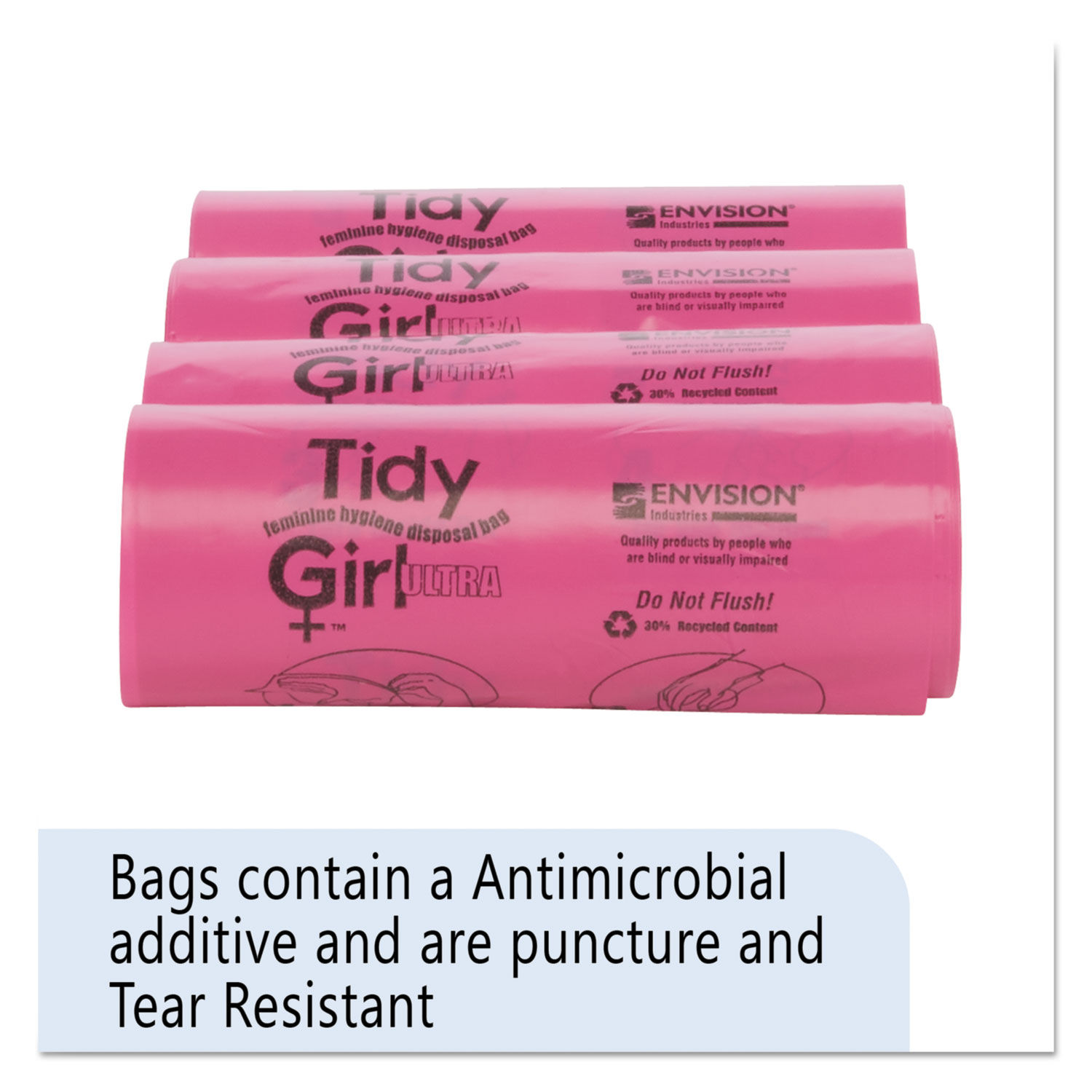 Feminine Hygiene Sanitary Disposal Bags by Tidy Girlandtrade; STOTGUF