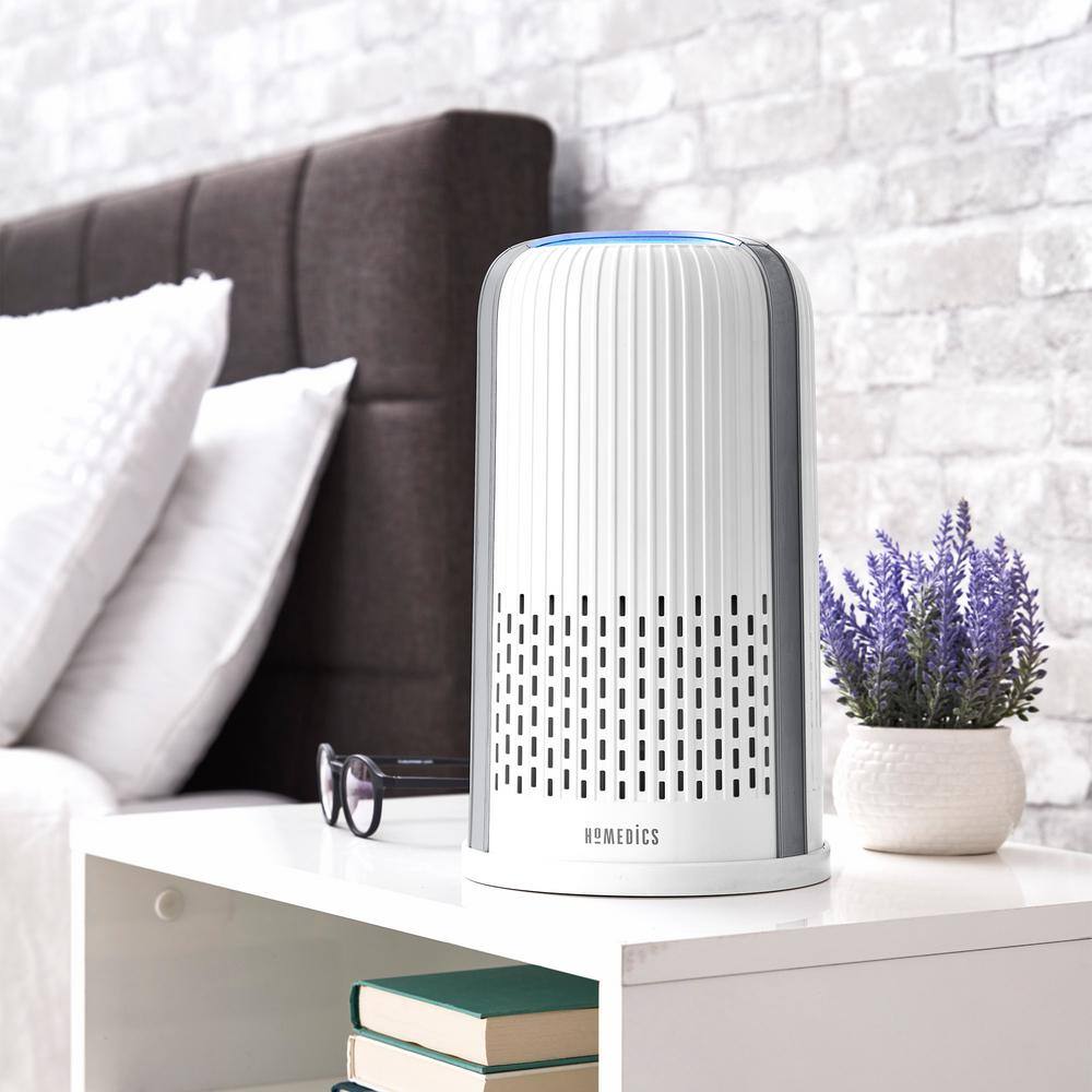 HoMedics TotalClean 4-in-1 Small Room Hepa Air Purifier AP-T10-WT