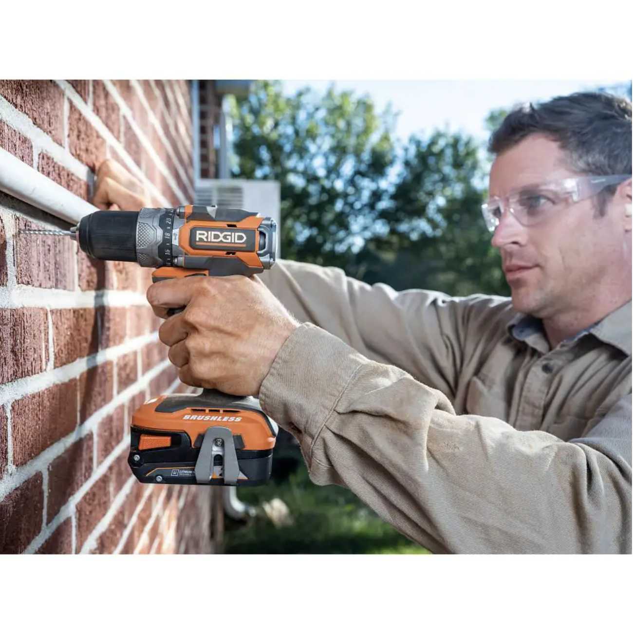 Ridgid 18V SubCompact Brushless 1/2 In. Hammer Drill/Driver (Tool Only)