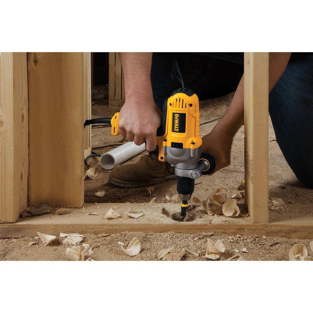 DW 12 in. (13 mm) Variable Speed Reversing Mid-Handle Grip Drill with Keyless Chuck DWD215G