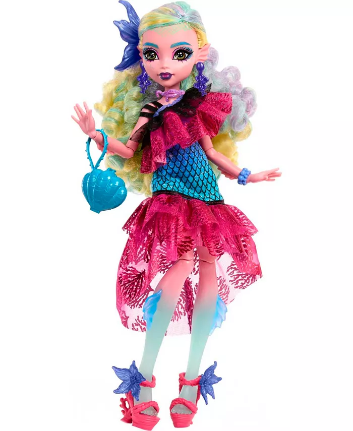 Monster High Lagoona Blue Doll in Monster Ball Party Dress with Accessories