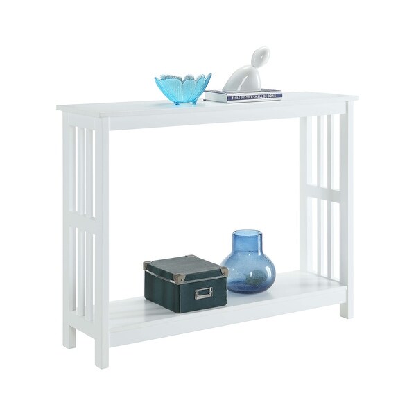 Porch and Den Miro Console Table with Shelf