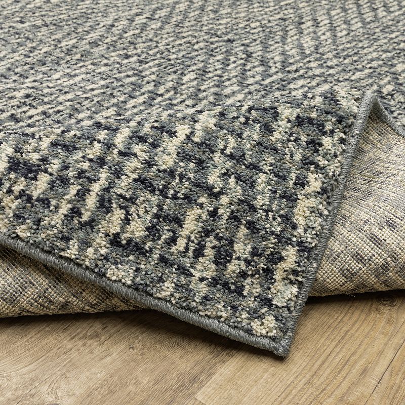 StyleHaven Salinas Industrial Tweed Area Rug