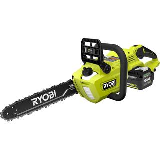 RYOBI 40V HP Brushless 14 in. Battery Chainsaw with 4.0 Ah Battery and Charger RY405100