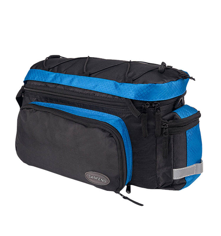 Water Resistant Bike Rear Pack Pannier Bag Wholesale OEM Cycling Bicycle Rear Seat Bag With Rain Cover