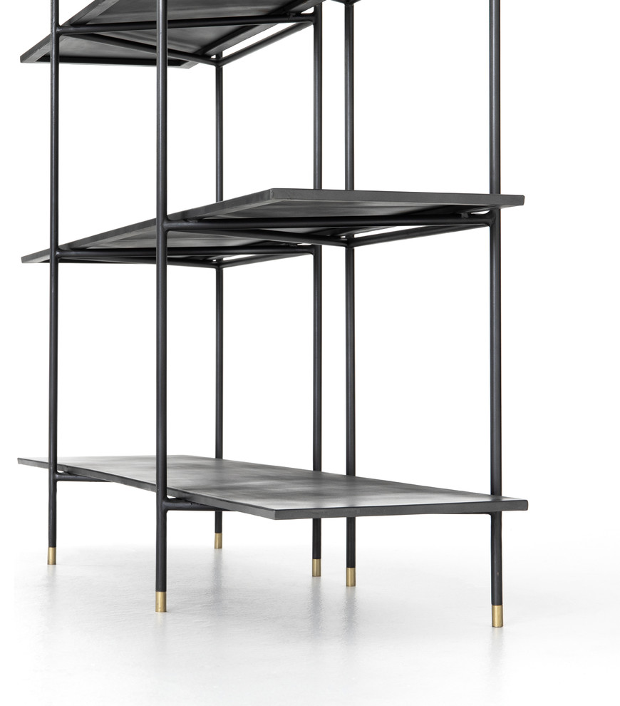 Vito Bookshelf   Industrial   Bookcases   by Four Hands  Houzz