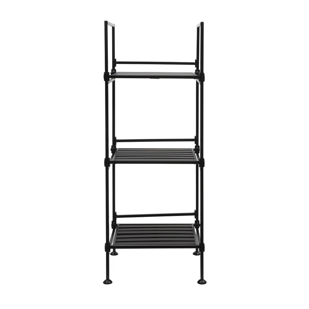 Organize It  3 Tier Square Shelving Tower   13 x 11 x 34\