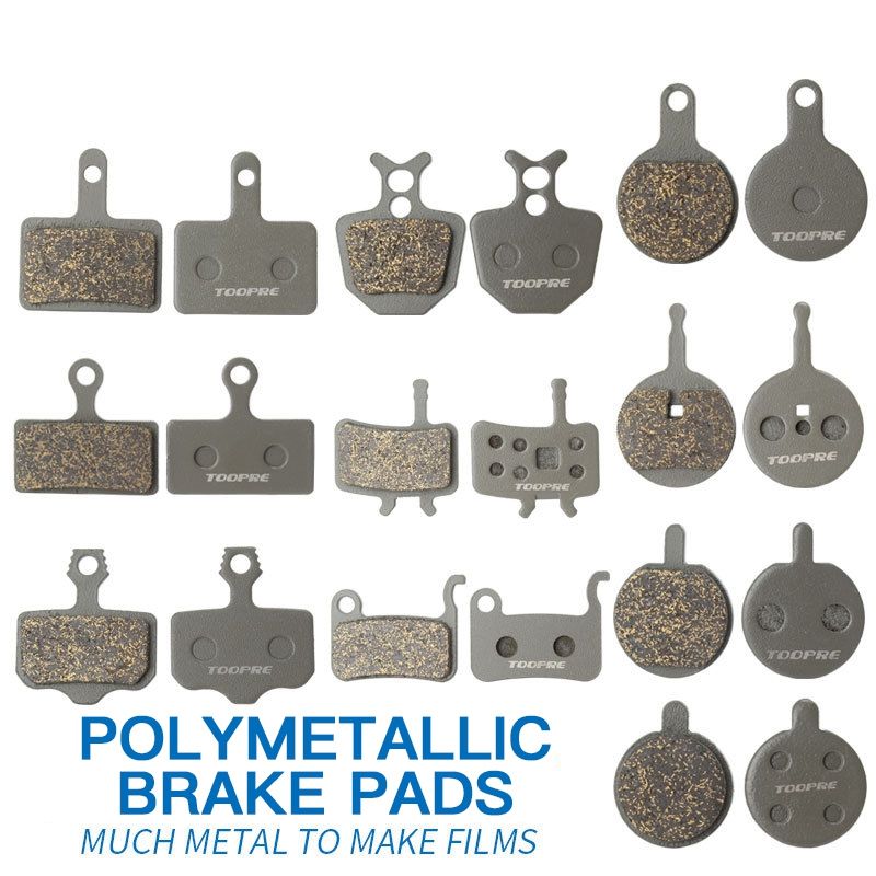 Mountain Bike Disc Brake Pads  Metal Bicycle Cycling Disc Brake Pads Suitable for m395m355m446m315 Oil Disc Brake Pads