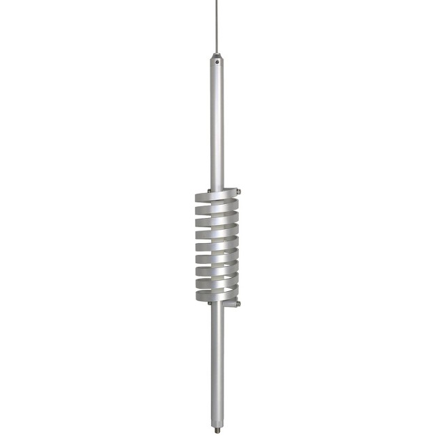 Tram 37 000 watt Big Flatcat Trucker Aluminum Cb Antenna With 51 1 4 inch Stainless Steel Whip And 9 inch Shaft