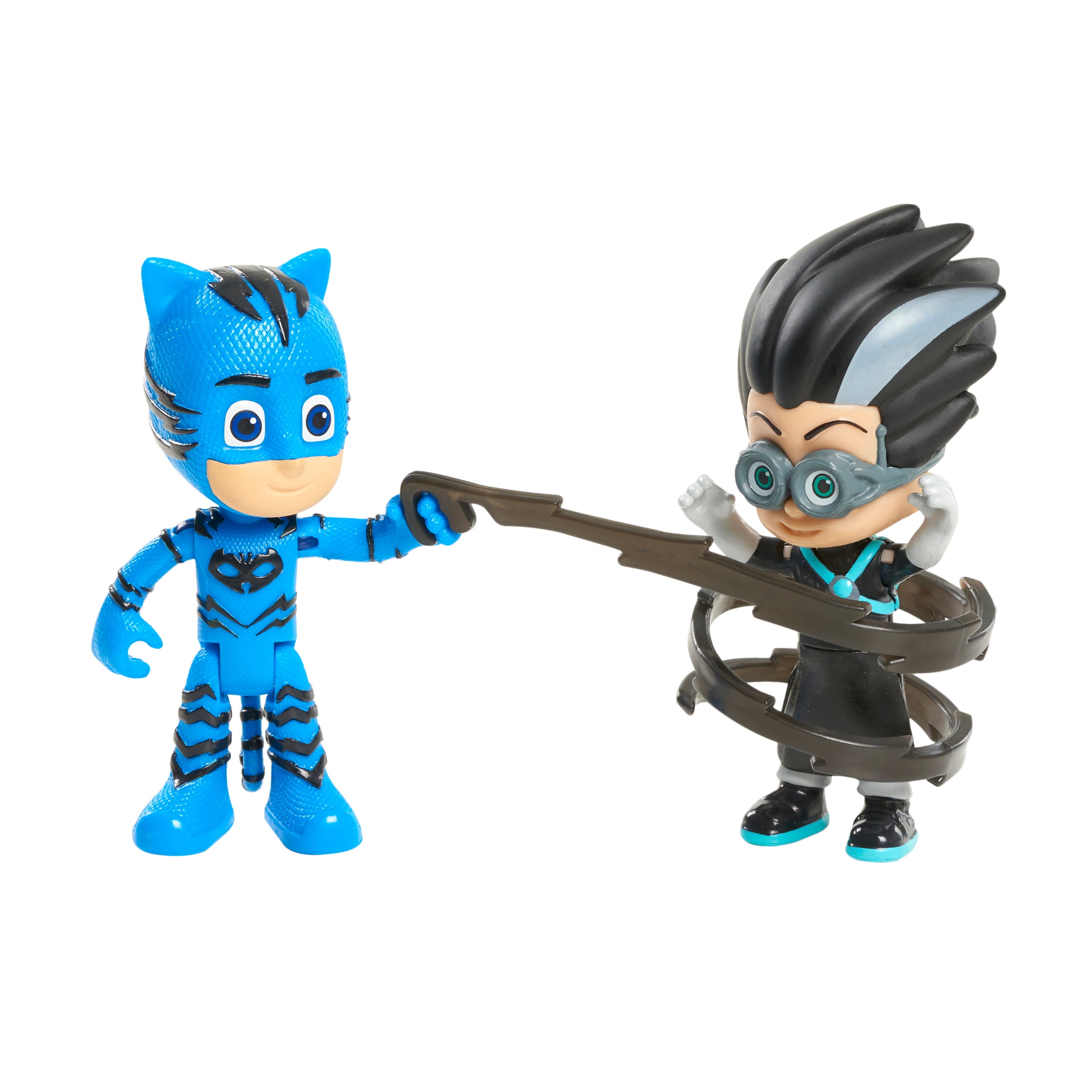 PJ Masks Hero vs. Villain 2-Pack Figure Set – Catboy and Romeo，  Kids Toys for Ages 3 Up， Gifts and Presents