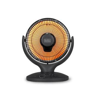 BLACK+DECKER 800-Watt Radiant Dish Heater BHRO608