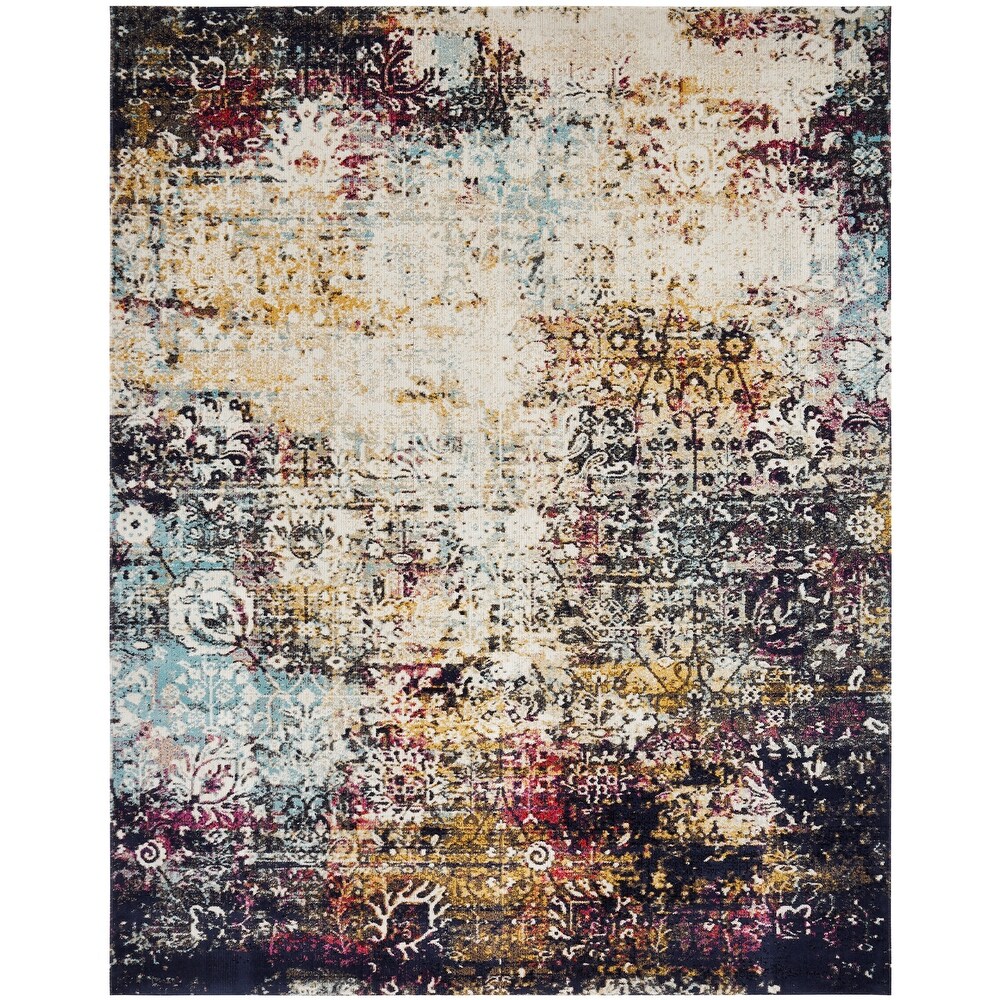 Modern Abstract Indoor/Outdoor Area Rug