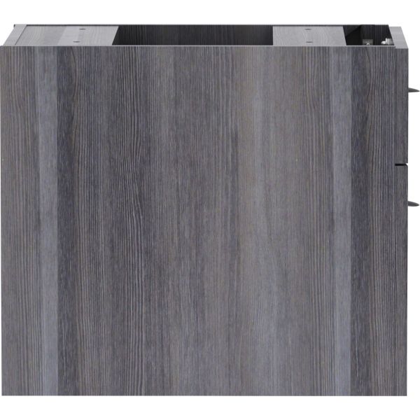 Lorell Weathered Charcoal Laminate Desking Pedestal