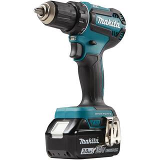 Makita 18V LXT Lithium-Ion Brushless Cordless 12 in. Driver-Drill Kit 3.0Ah XFD131