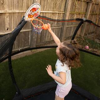 JumpKing 7 ft. Hexagonal ZorbPOD with hardback hoop and ball JK7HXZP