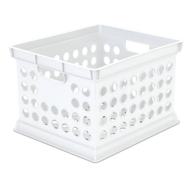 Storage Crate White