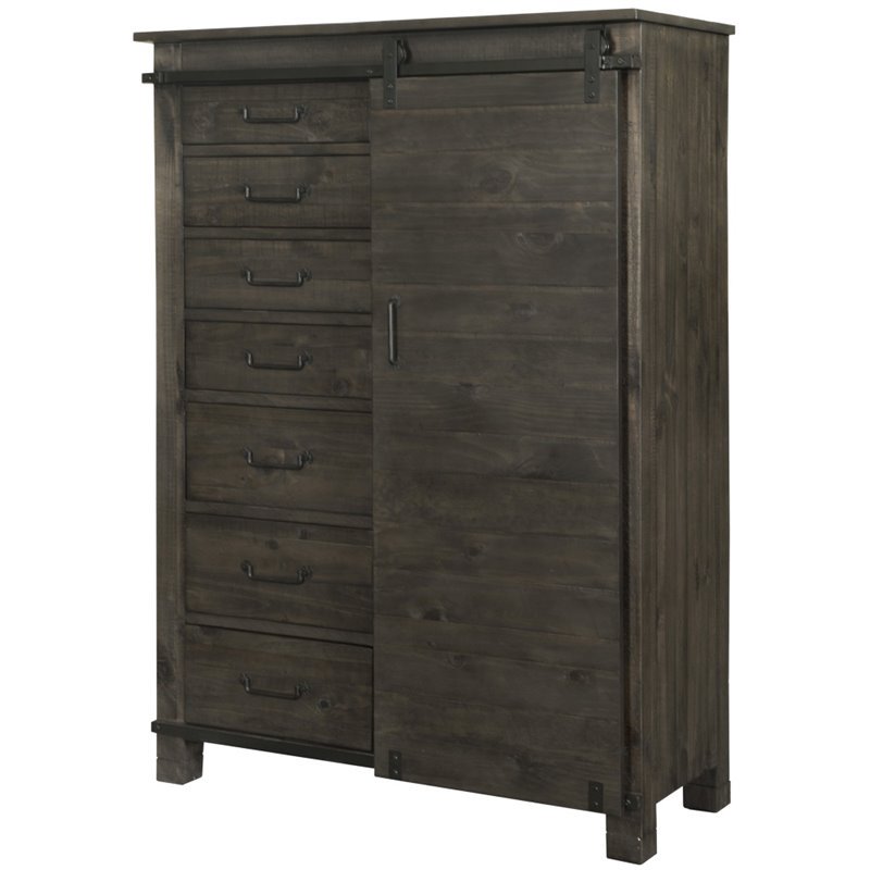 Magnussen Abington Door Chest in Weathered Charcoal