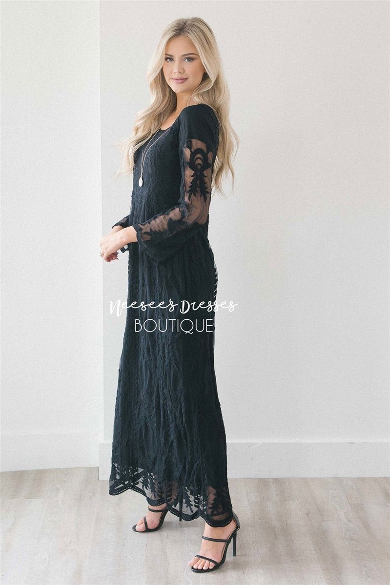 Day Dreamer Lace Full Length Dress