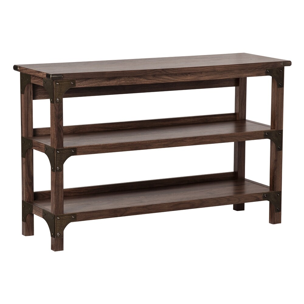 Saint Birch Hanson Walnut Console Table