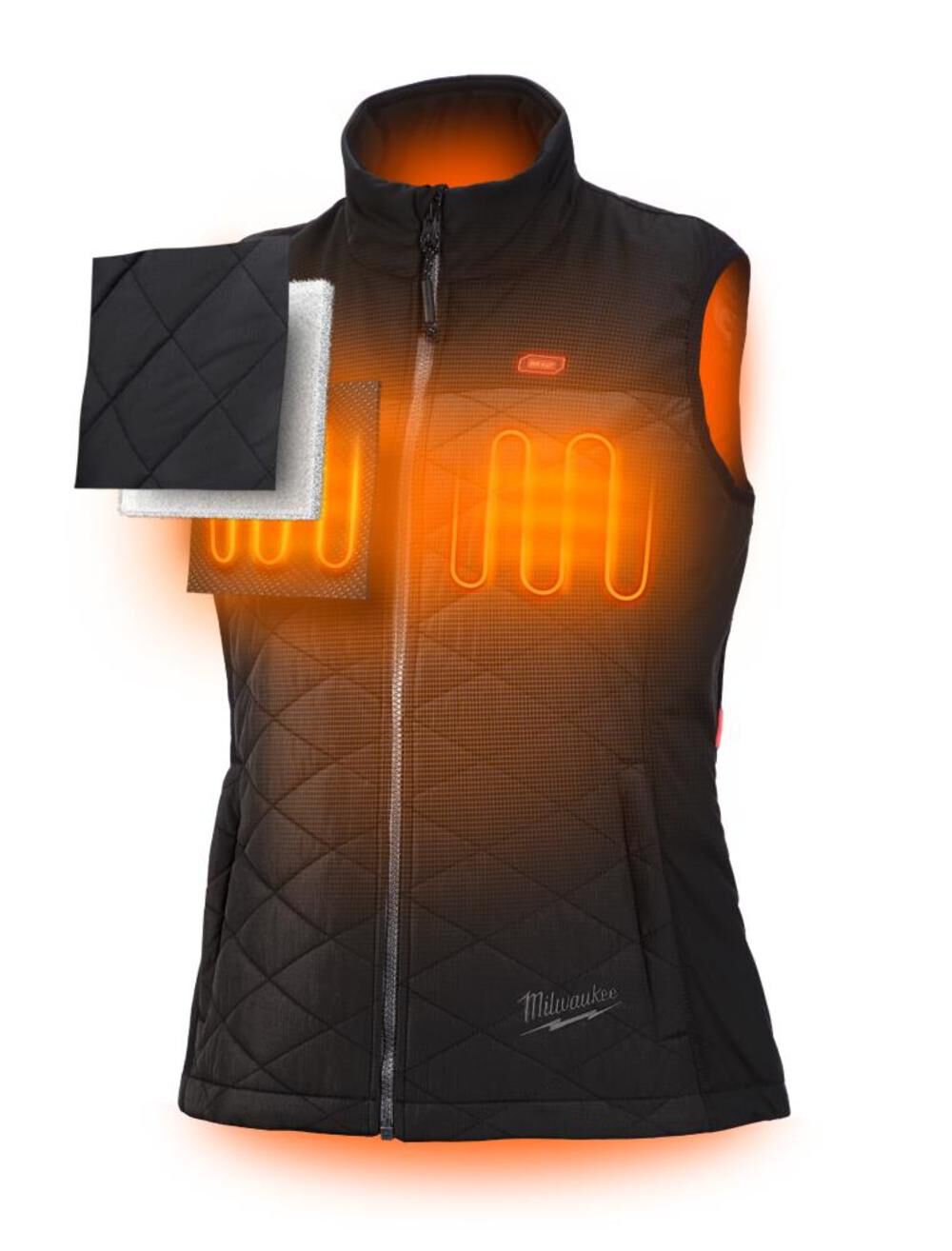 MW M12 Heated Women's AXIS Vest Kit 2X (Black) 333B-212X from MW