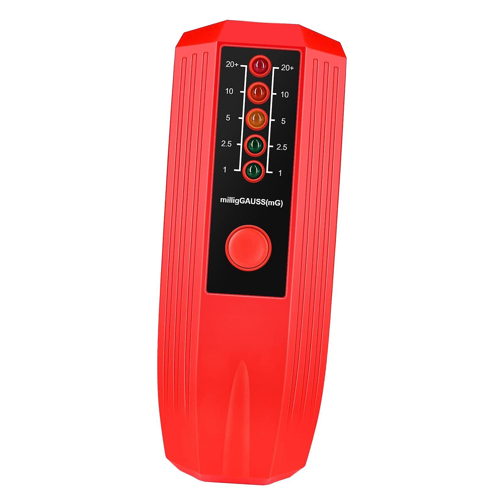 Emf Tester Testing Tool For Industry Nuclear Electromagnetic Field Red Black Sticker