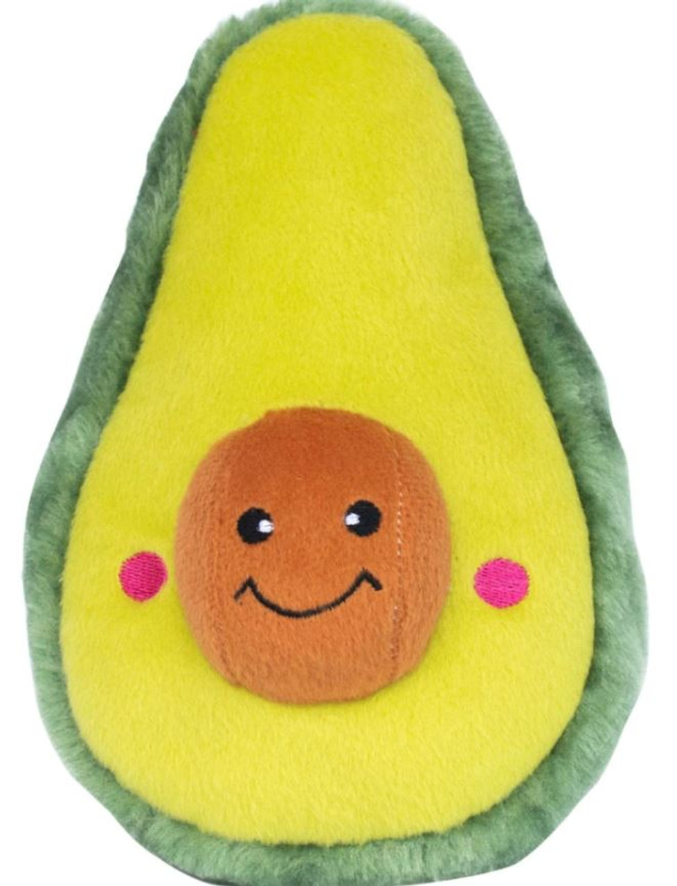 Zippy Paws NomNomz Fiesta Avocado Plush Dog Toy