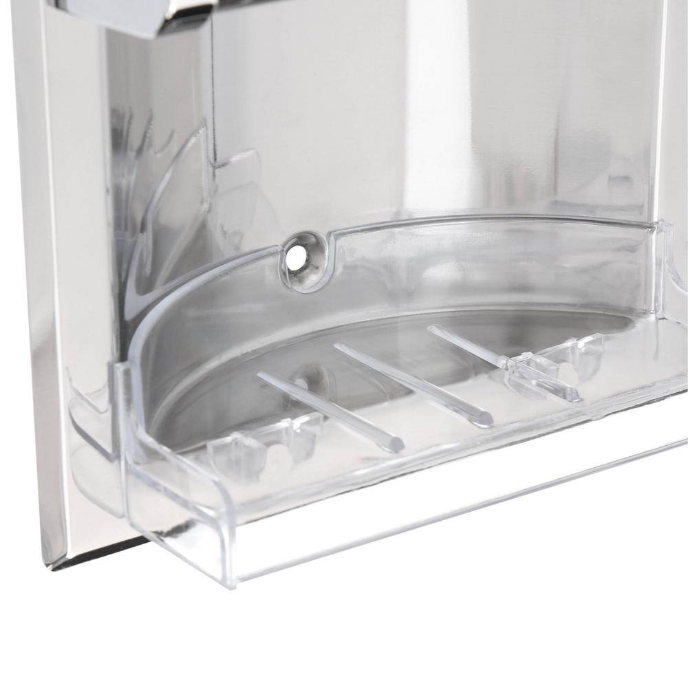 MOEN Recessed Soap Holder and Utility Bar in Chrome 2565CH