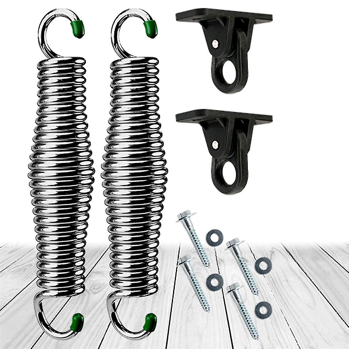 Porch Swing Hanging Kit - 750 Lbs Heavy-duty Suspension Swing Hangers And Springs For Hammock Chair