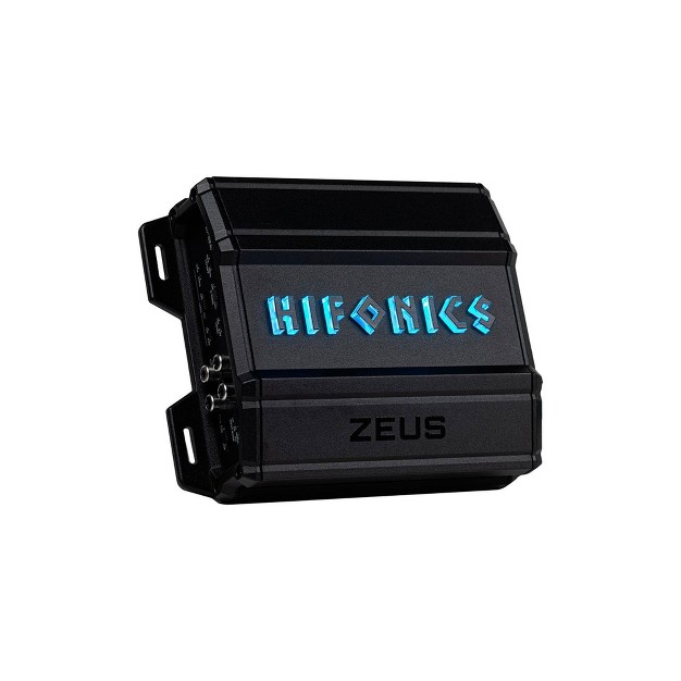 Hifonics Zeus Delta 750 Watt Compact 4 Channel Nickel Plated Mobile Car Audio Amplifier With Auto Turn On Feature Zd 750 4d Black