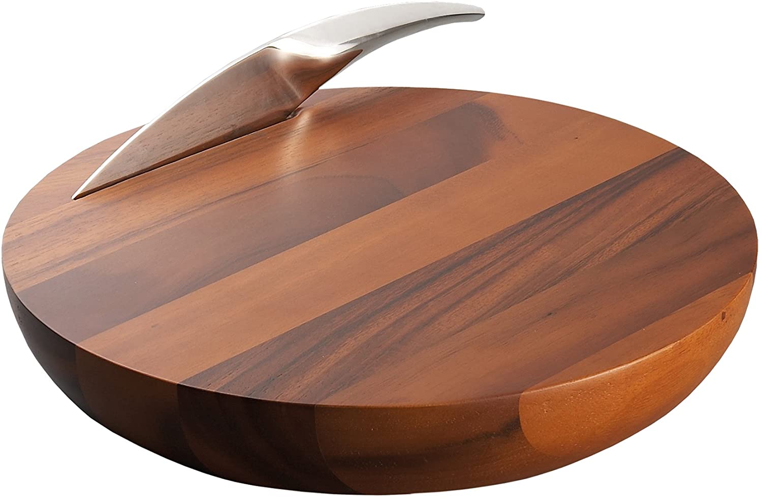 Nambe Harmony Cheese Board with Knife