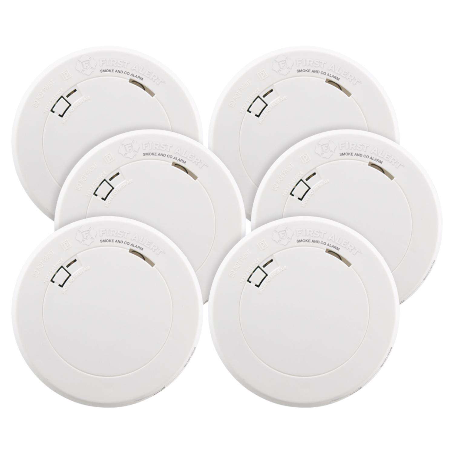 BRK Battery-Powered Electrochemical/Photoelectric Smoke and Carbon Monoxide Detector